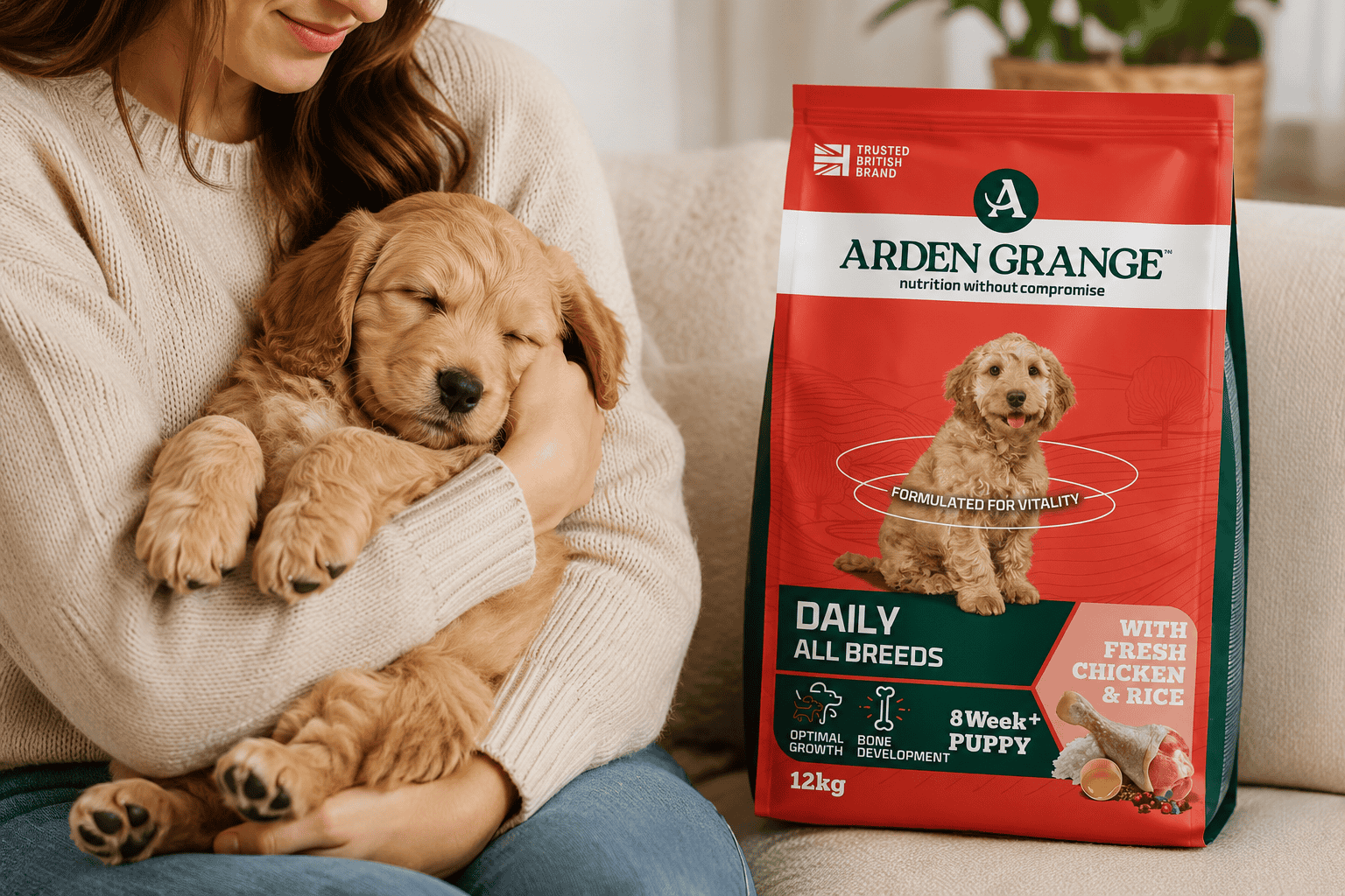 Arden Grange Puppy Junior fresh chicken & rice